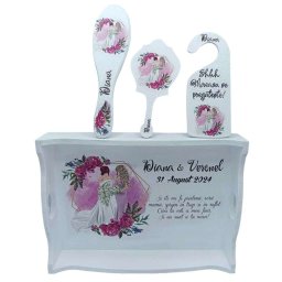 Set pentru gatit mireasa, model personalizat cu 4 piese, Mireasa se pregateste - FEIS401048