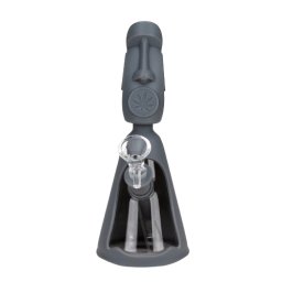 Urban Crew Bong din silicon Moai Easter Alien 20cm