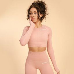BeastPink Tricou pentru femei Hyper Crop-Top Pink L