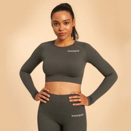 BeastPink Tricou pentru femei Hyper Crop-Top Shadow L