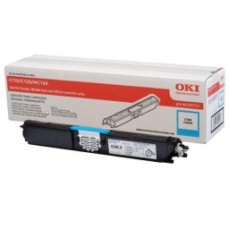Toner laser OKI seria C110/130/MC160 - Cyan, 2500 pagini