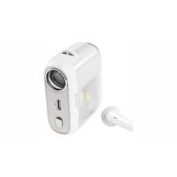 Videoproiector cu Casca, Bluetooth V5.3 TWS, Alb