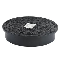 Capac camin, PP, teava 315 mm, diametru 365 mm, Rotund, max 3 tone, Karmat DTO315 , Teraplast,