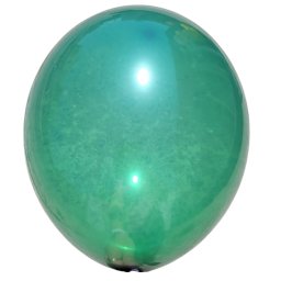 Set 25 baloane latex verde padure clear 30 cm