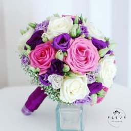 Buchet mireasa "Pink Rose