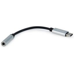 Adaptor audio Equip USB-C la Jack 3.5mm, DAC, aluminiu, 133474