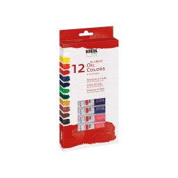 Culori de ulei el Greco, Kreul, set 12 buc x 12 ml