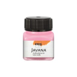 Vopsea pentru textile deschise la culoare Javana, 20 ml, rose