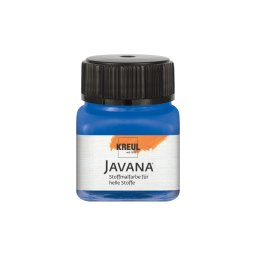 Vopsea pentru textile deschise la culoare Javana, 20 ml, albastru royal