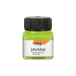 Vopsea pentru textile deschise la culoare Javana, 20 ml, may green