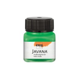 Vopsea pentru textile deschise la culoare Javana, 20 ml, verde briliant
