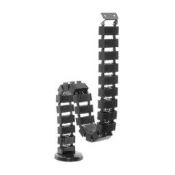 Organizator cabluri Equip Spine, 130cm, Black, 650808