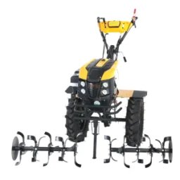 Motocultor ProGARDEN Campo 1873V2 Alpine 18CP, 2+1 trepte, 3+1+1 freze, roti 6.00-12, benzina, EU V, pornire electrica, 2 prize putere