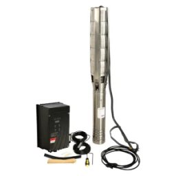 Pompa submersibila multietajata Progarden Aqua SOLAR 4053, 3", solar, 3000W/300V, MPPT, fara PV, 660L/min, 45m, apa curata