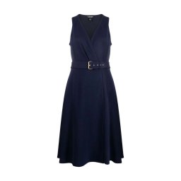 RALPH LAUREN Rochie Nicholina-Sleeveless-Day Dress 250902961001 410 Navy