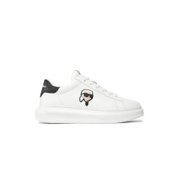 KARL LAGERFELD M Sneakers Kapri Mens Karl Nft Lo Lace KL52530N 011-white lthr