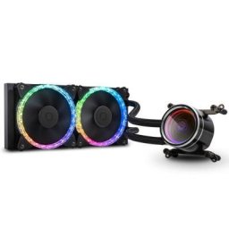 Cooler lichid Cyclops 240, 2x120mm, ARGB, Negru