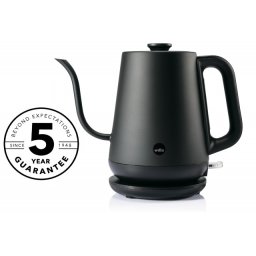Fierbator electric Wilfa WSPOK-1000B Pour-over 1000W, 0.8 L, BPA free, otel inox, Negru