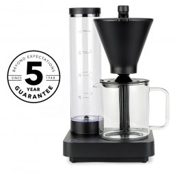 Cafetiera Wilfa Performance Compact CM8B-A100, Temperatura constanta 94°C, 1000W, 1 L, 8 cesti, Mentinere cald 40 min, Dimensiuni compacte, Negru