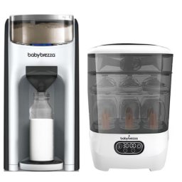 Pachet BebeStart 5 - Espressor Formula Pro Advanced White + Sterilizator One Step