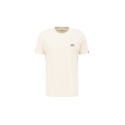 ALPHA INDUSTRIES Tricou gri bazalt / alb lână