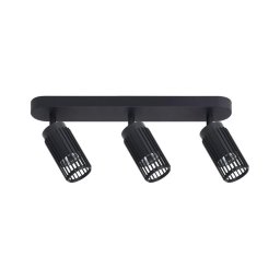 Spot VERTICAL 3xGU10/8W/230V negru