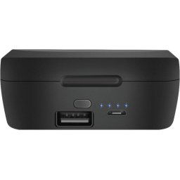 Casti, Defender Twins 639 cu fir si fara fir, Apeluri intraauriculare/muzica, Micro-USB Bluetooth, Negru