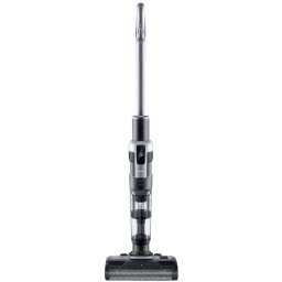Aspirator vertical fara fir cu spalare JIMMY HW9, 300 W, 30 min autonomie, aspirare umeda, autocuratare, negru/gri