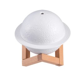Umidificator in forma de planeta 3 tipuri de lumina 200 ml