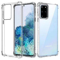 Husa Husa pentru Samsung Galaxy S20 Plus 4G / S20 Plus 5G - Techsuit Shockproof Clear Silicone - Clear