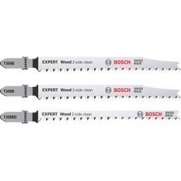 Set de 3 Panze de ferastrau vertical T308B/BO EXPERT lemn 2-side clean
