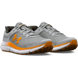 Under Armour Assert 10 Sneakers (Big Kid) Mod GrayFormula OrangeFormula Orange
