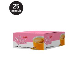 25 Capsule Italian Coffee Ginseng Dulce – Compatibile Espresso Point