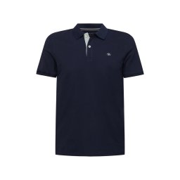 TOM TAILOR Tricou bleumarin / alb
