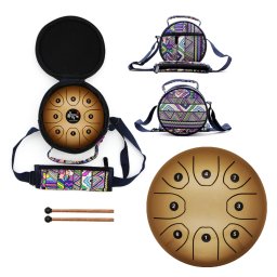 Tongue Drum din Otel - Handpan Maro 5.5 Inch/13.97 cm - 1 Buc