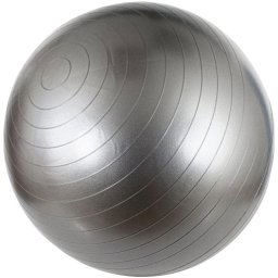 Minge de fitness , 75 cm, Argintiu