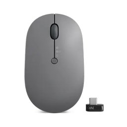 Mouse Go Multi-Device, USB-C Wireless/Bluetooth, Storm Grey