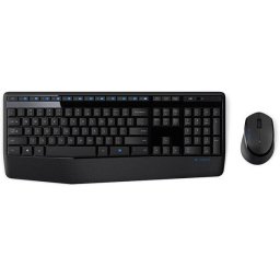Tastatura MK345 Wireless Combo + Mouse Negru
