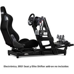 Scaun Gaming Scaun de gaming simulator de curse, 150kg, Negru
