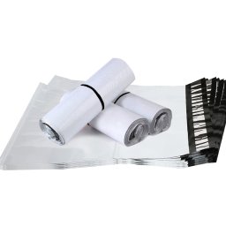 Punga curierat tip plic format A4 cu clapeta 50 mm, awb tracking, 230 X 320 mm, 500 buc