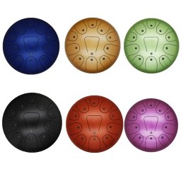 Tongue Drum din Otel - Handpan Multicolor 7 Note - 12 Inch/30.48 cm - 1 Buc