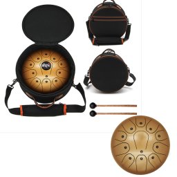 Tongue Drum din Otel - Handpan Maro 7 Note - 10 Inch/25.4 cm - 1 Buc