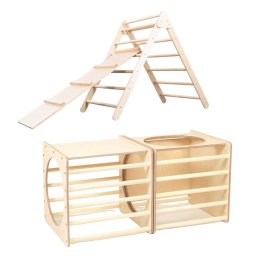 Set Montessori set WD15 - pickler triangle a 2x pickler cub