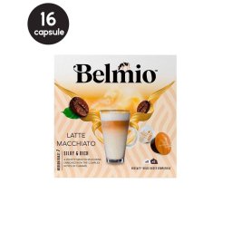 16 (8+8) Capsule Belmio Latte Macchiato - Compatibile Dolce Gusto