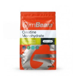 GymBeam 100% Creatină monohidrată micronizată 250 g lămâie şi lime
