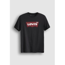 LEVI'S ® Tricou roșu / negru