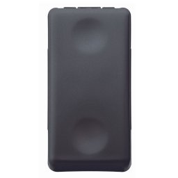 Intrerupator modular cap cruce Gewiss GW21579, negru - 1 modul