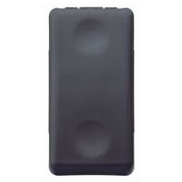 Intrerupator modular cap scara Gewiss GW21576, negru - 1 modul