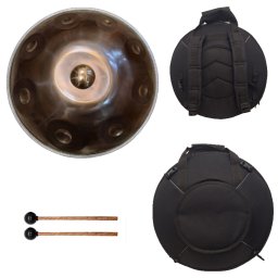 Tongue Drum din Otel - Handpan - D minor 9 Note - 22 Inch/55.88 cm - 1 Buc