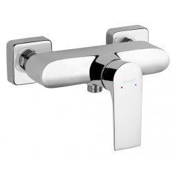 Baterie perete dus Square, crom fara accesorii - BAQ7